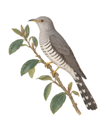 Lesser Cuckoo, painted after the Company School